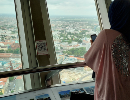 In 35 Sekunden über den Dächern Berlins